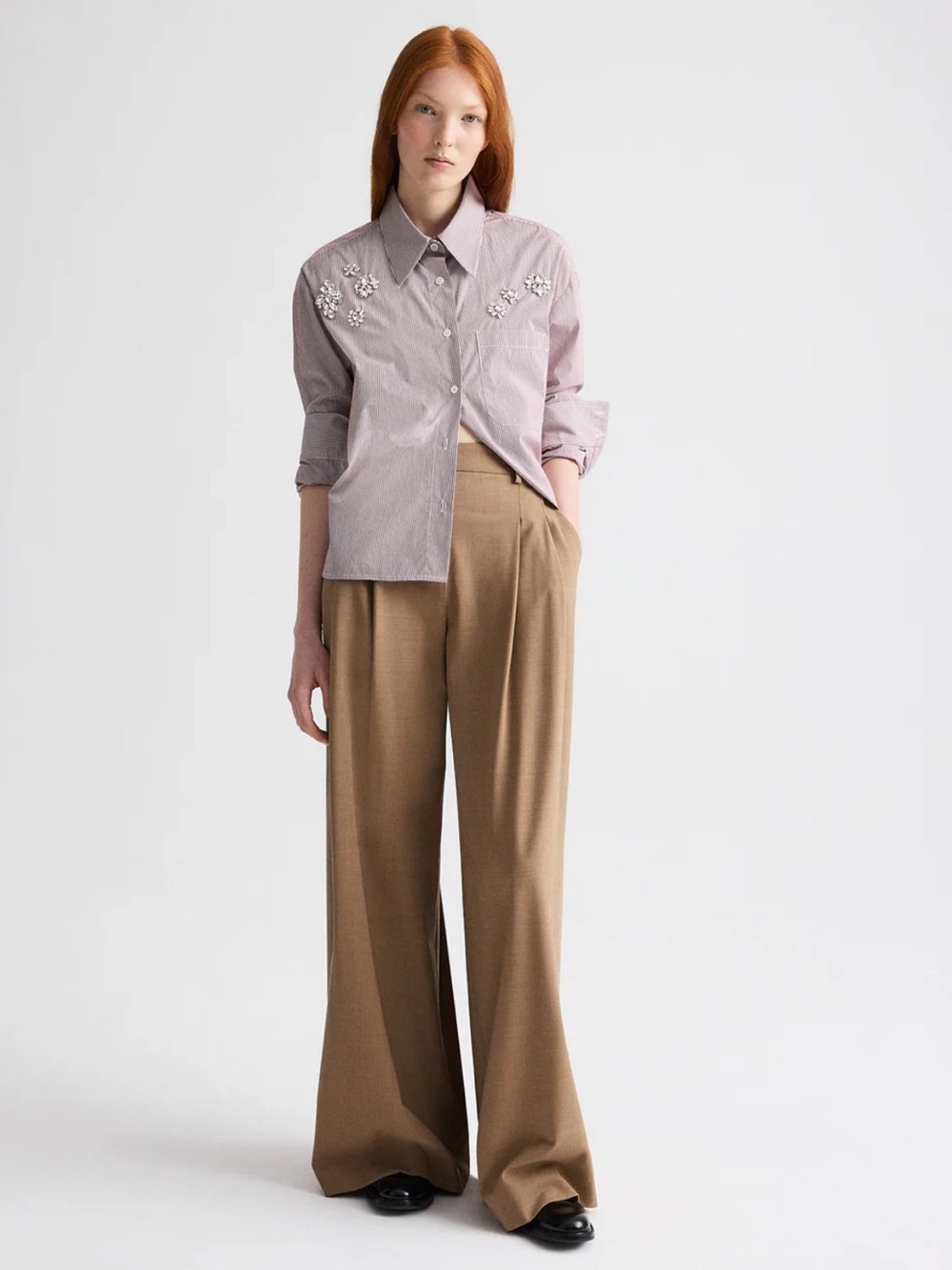 TWP Next Didi Pant in Ermine Melange -NWT!